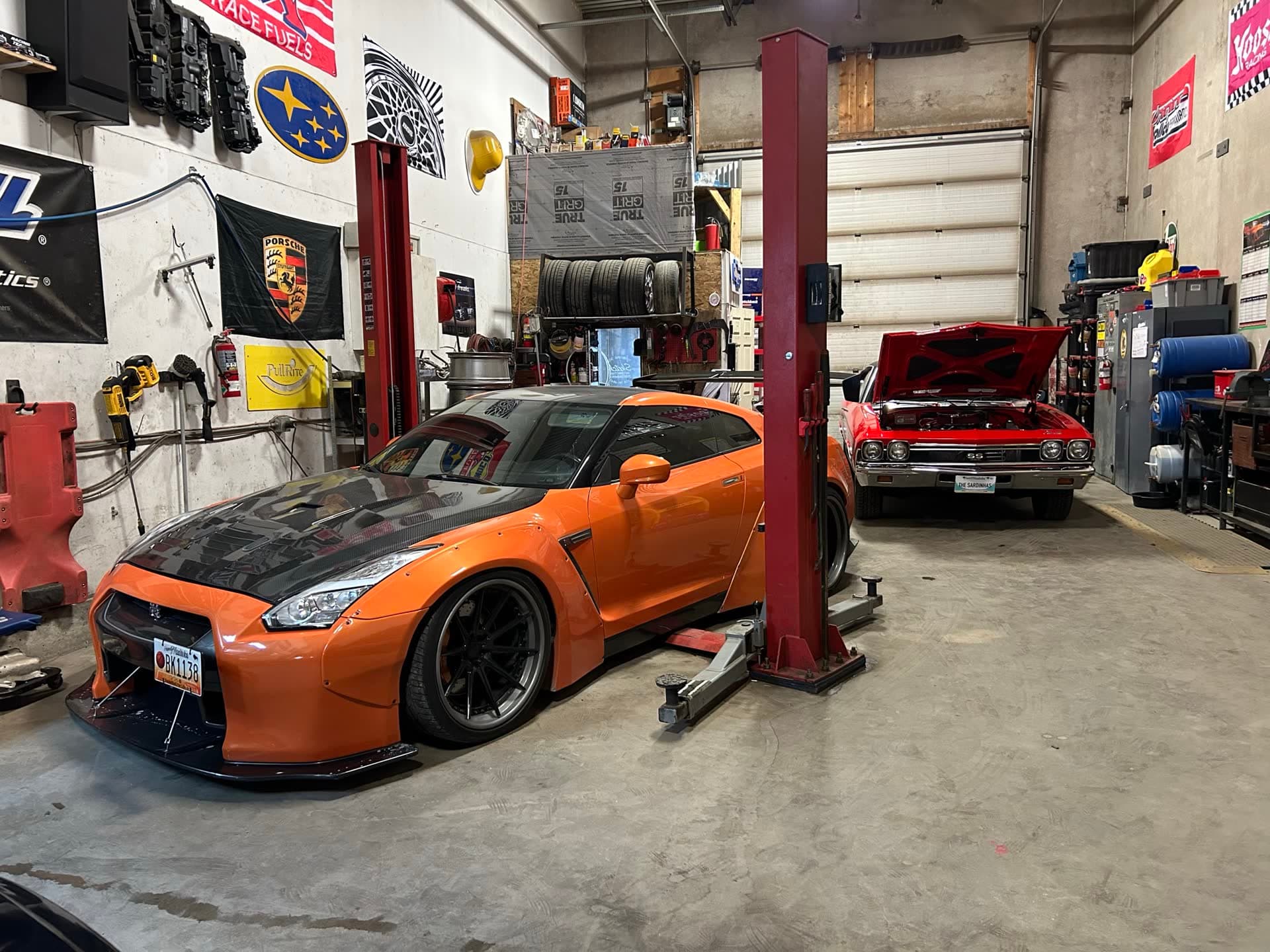 R35 GT-R in the bay
